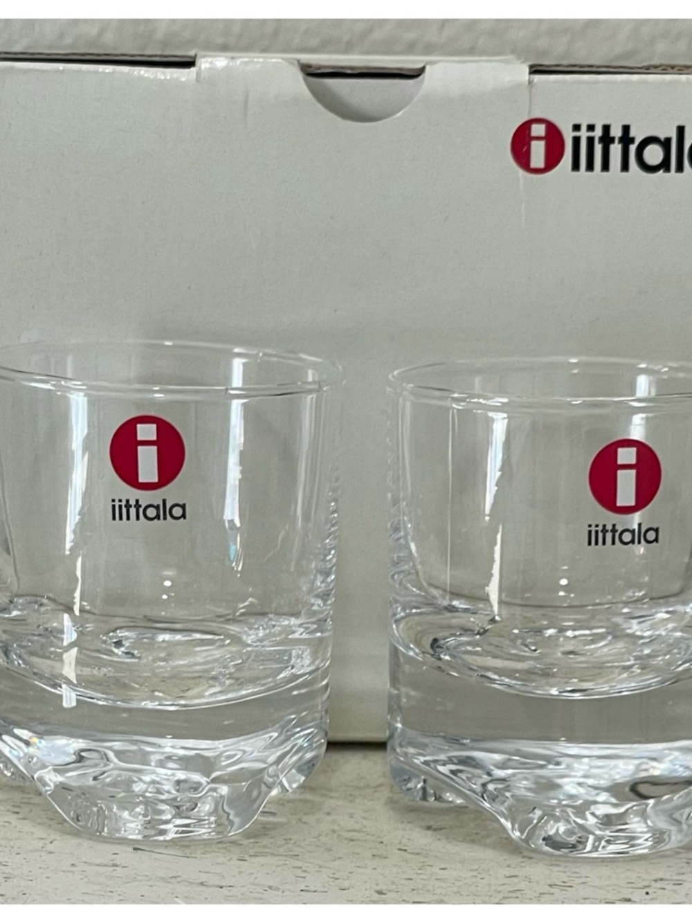 Rare Vintage Iittala Gaissa Liqueur Cordial Glasses